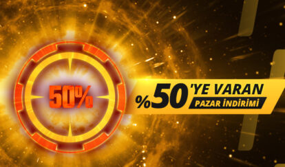 Harika Pazar 50% indirimi