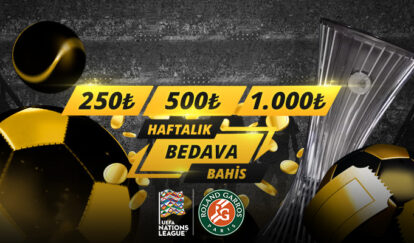HAFTALIK BEDAVA BAHİS